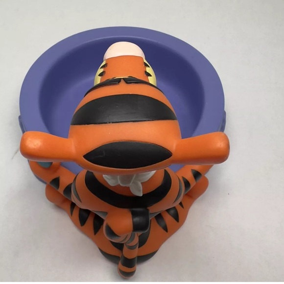 Vintage TIGGER Bowl RARE HTF 90's Applause Winnie the Pooh HOLDER ONLY Snack Pet - Picture 7 of 12
